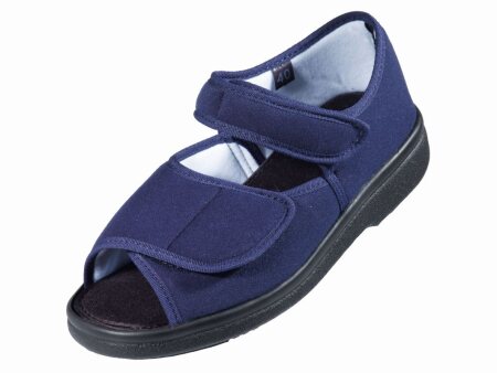 Verbandschuhe Theramed D1 Sandale, marineblau, Ferse geschlossen Gr. 44